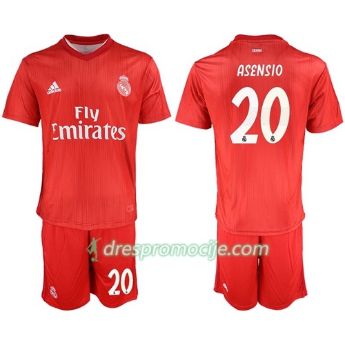 Real Madrid Dres Asensio 20 Dječji Treći 2018/19 Kratkih Rukava Real Madrid Dres Asensio 20 Dječji Treći 2018/19 Kratkih Rukava